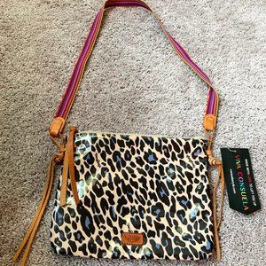 Consuela Blue Jag Crossbody